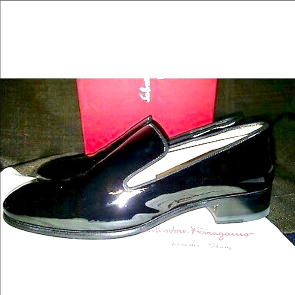 Salvatore Ferragamo Shoes - Ferragamo 🛑HOLD🛑Patent Leather Loafers Flats 8 Shoes